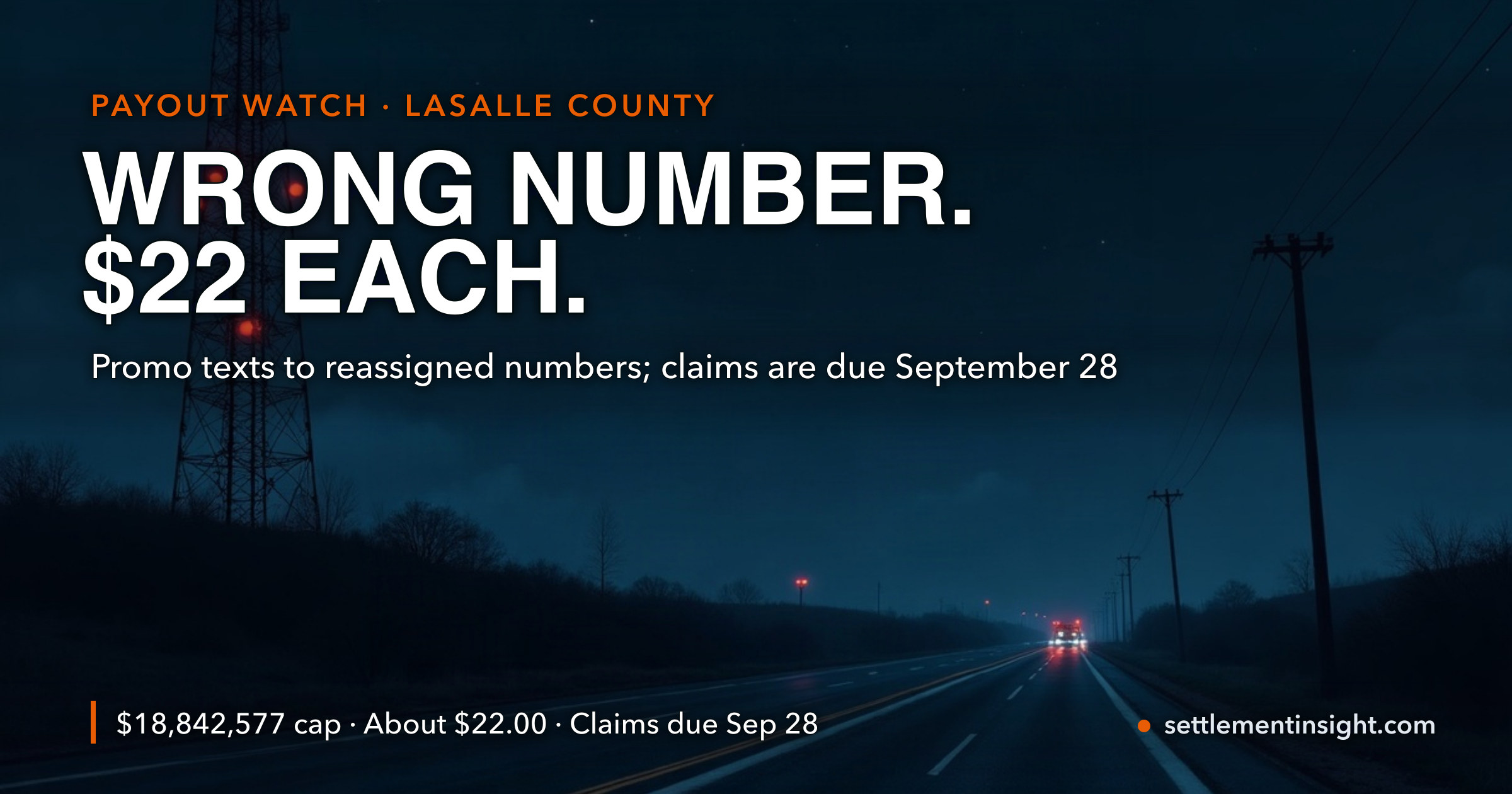 O'Reilly Auto Parts Texted Numbers That Belonged to Someone Else — Now $18.8 Million Is on the Table, but Shopping There Can Get Your Claim Denied — key figures at a glance